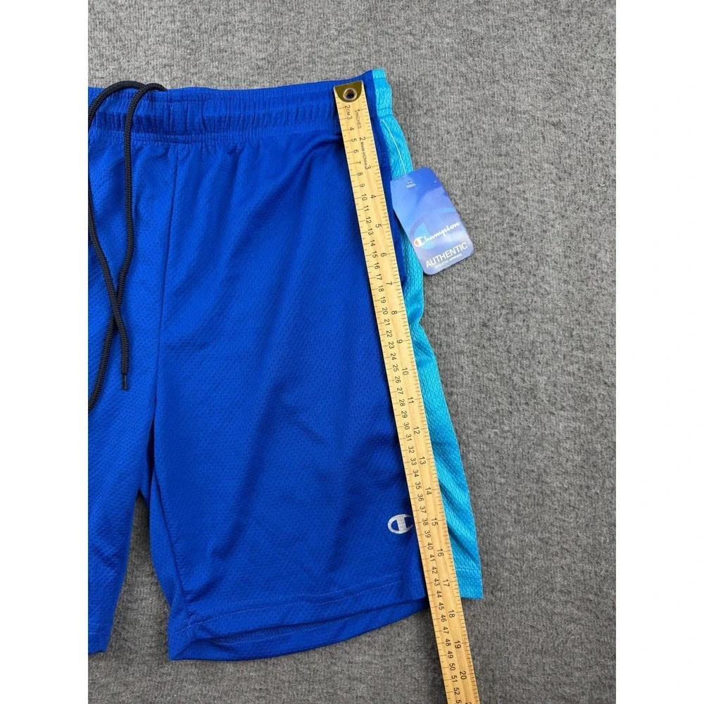 Champion Men's Royal Blue Athletic Basketball Shorts‎ Size Medium Elastic Waist